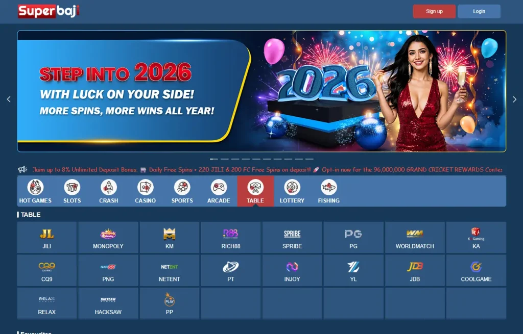 Live Dealer Games at SuperBaji